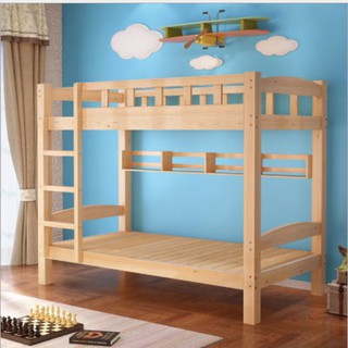 Giường 2 Tầng Sinh Viên Tiện Lợi Hiện Đại Gỗ Tự Nhiên Cao Cấp J24K1