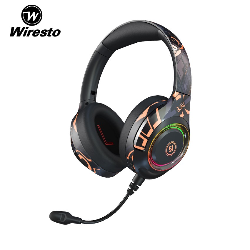 Wiresto Wireless Bluetooth5.0 Over the Ear Headphone Stereo