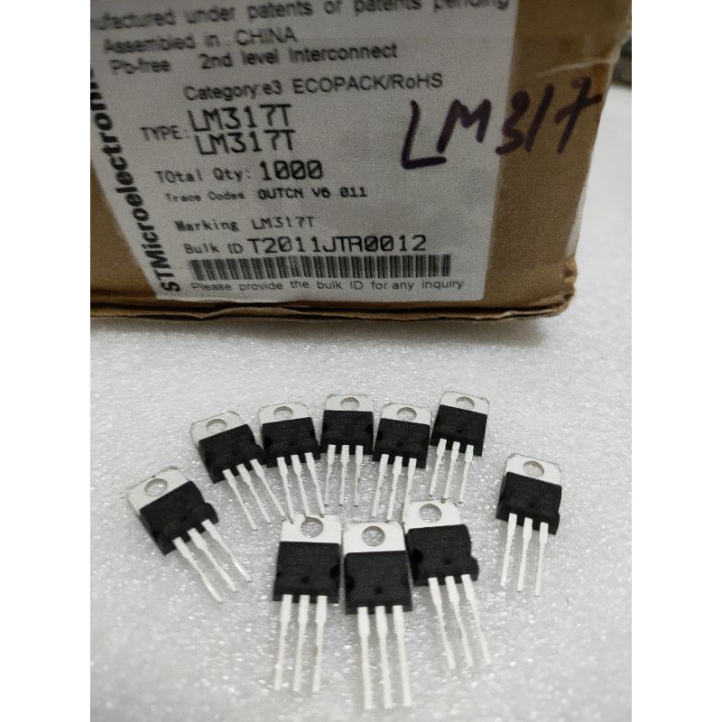 10 Con IC ổn áp LM317