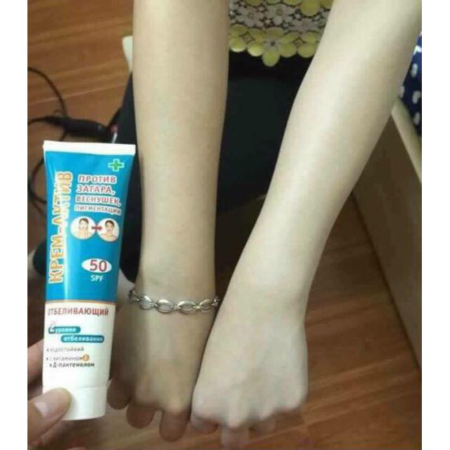 Kem Chống Nắng Làm Sáng Da SPF 50+ Nga và Spf 45+