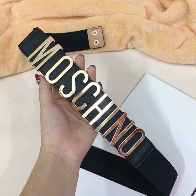 Thắt lưng đai lưng đai váy mẫu chữ cá tính có chun co giãn