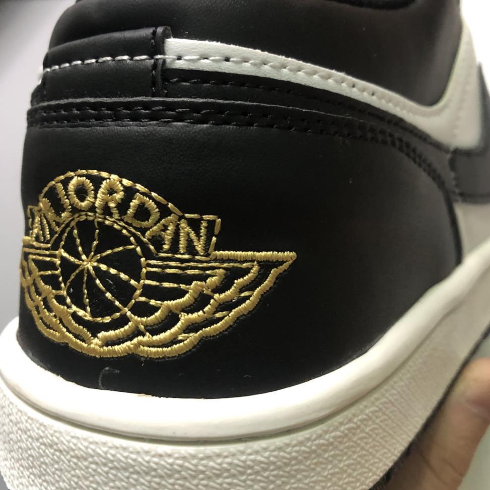 Giày JordanFREESHIP Low Cổ Thấp Màu Đen Trắng