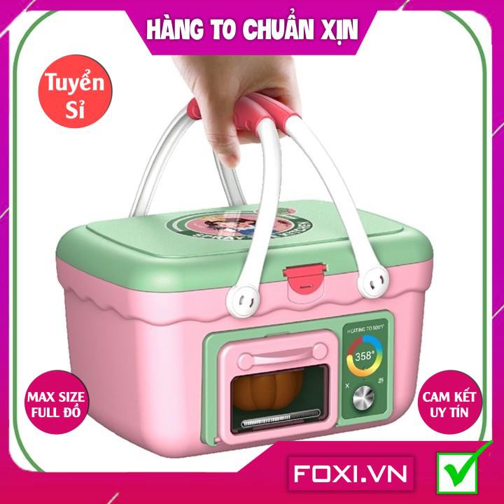 [FREESHIP HÀNG ĐẸP] Bộ đồ chơi nấu ăn-bác sĩ-nướng BBQ Foxi-nhập vai-giáo dục hướng nghiệp-có pin-âm thanh như thật