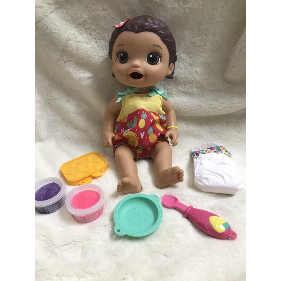 Bé lily tập ăn dặm của baby alive full hộp - ảnh sản phẩm 4