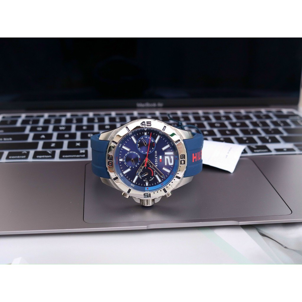 Đồng Hồ Nam Tommy Hilfiger 1791142 - 44mm - Dây Cao Su