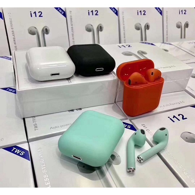 Tai Nghe Bluetooth i12, Tai Nghe Không Dây i12 TWS