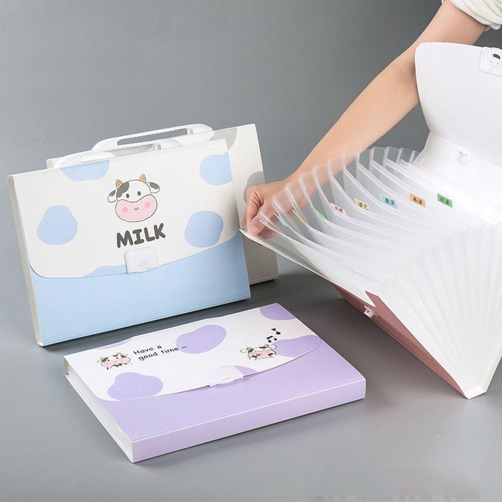 Epoch Túi Đựng Tài Liệu Khổ A4 13 Ngăn Đa Năng Sáng Tạo