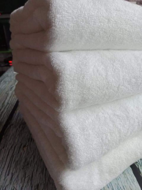 [SIÊU RẺ] Khăn tắm khách sạn có logo hàng cao cấp cotton 100% 70x140cm