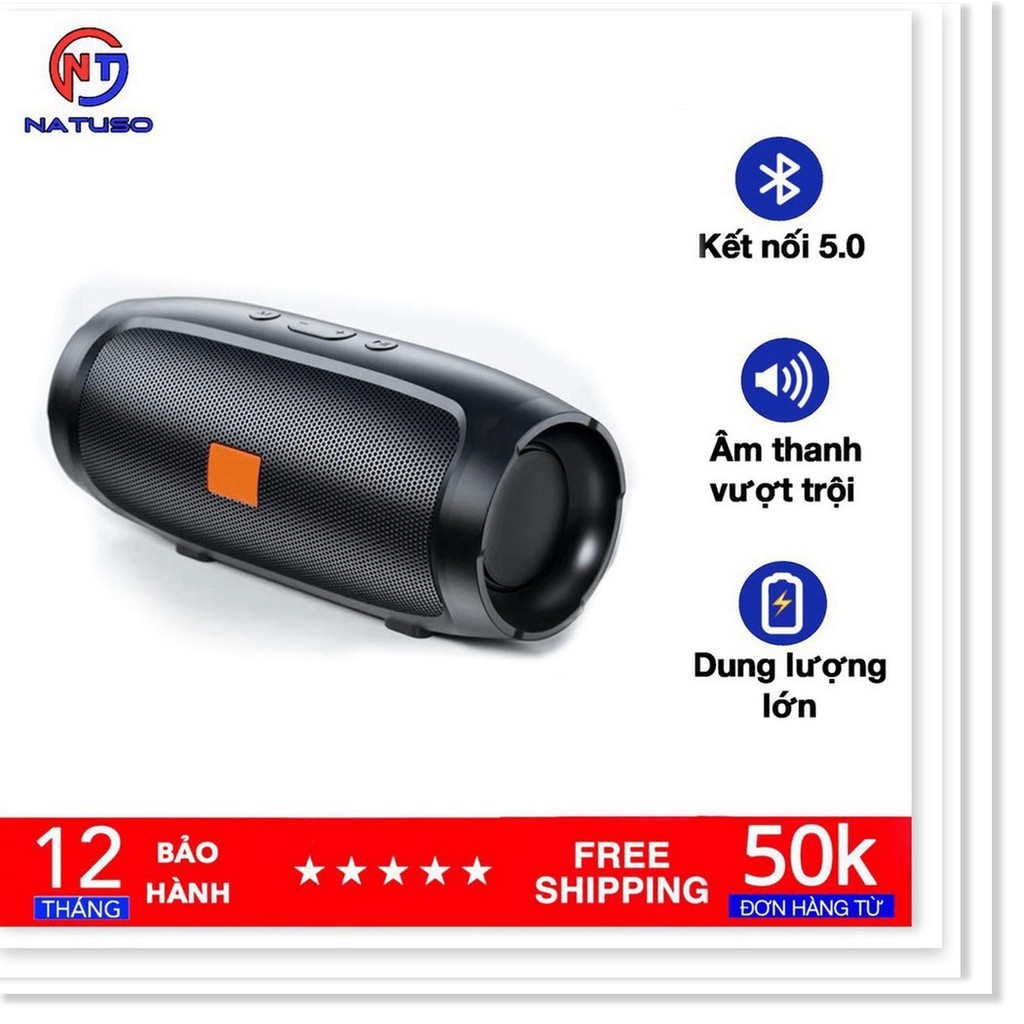 Loa bluetooth cầm tay nghe nhạc không dây để bàn nhỏ gọn Charge 3 mini hỗ trợ cắm usb và thẻ nhớ âm bass cực hay giá rẻ.
