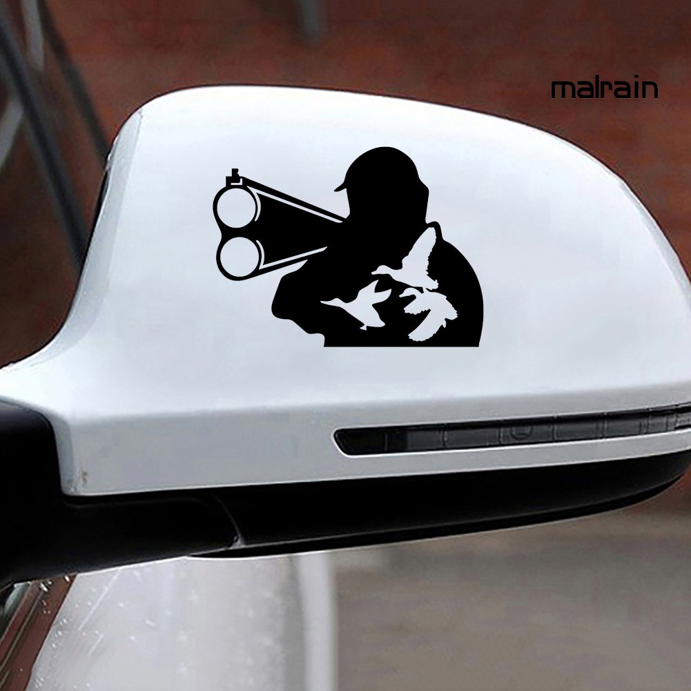 Miếng Dán Trang Trí Xe Ô Tô Hình Thợ Săn Độc Đáo