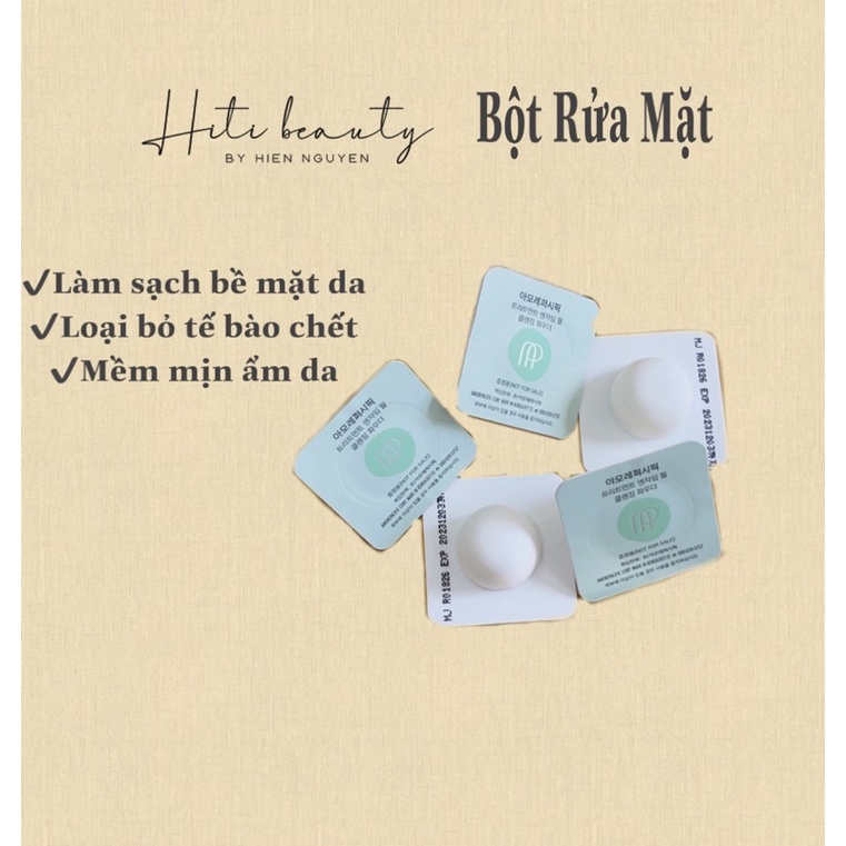 bột rửa mặt amore