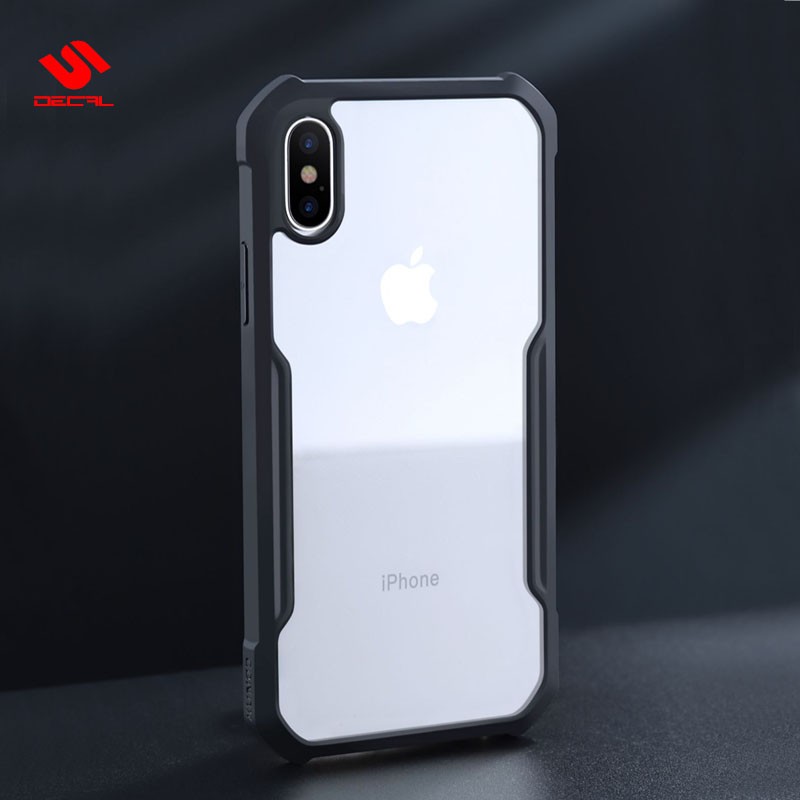 Ốp lưng XUNDD iPhone X / XS / XR / XS Max Mặt lưng trong, Viền TPU, Chống sốc | BigBuy360 - bigbuy360.vn