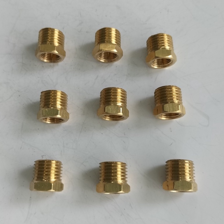 Lơ nối ren ngoài 13 thu ren trong 9.6mm