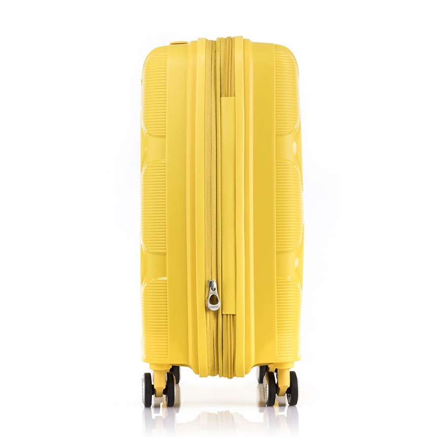Vali kéo Instagon AMERICAN TOURISTER - MỸ size Trung 25inch/69cm:Hệ thống bánh xe đôi 360° tích hợp giảm xóc Optimov™ Cổ
