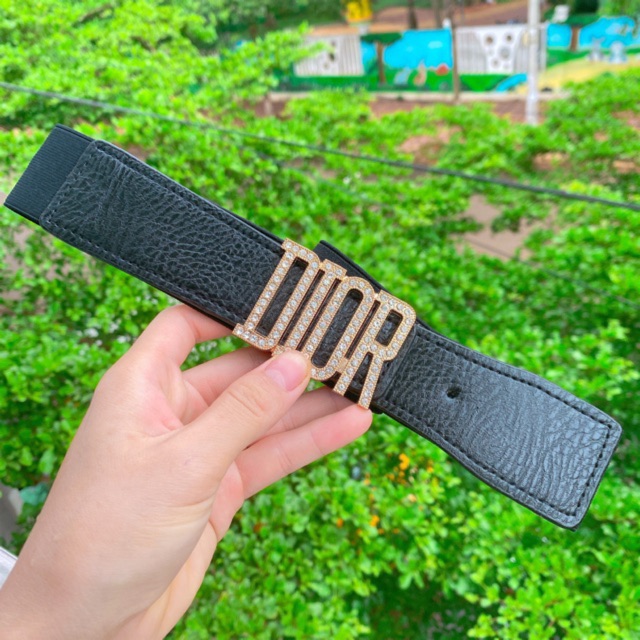Đai váy - thắt lưng phối đầm 4cm đính đá