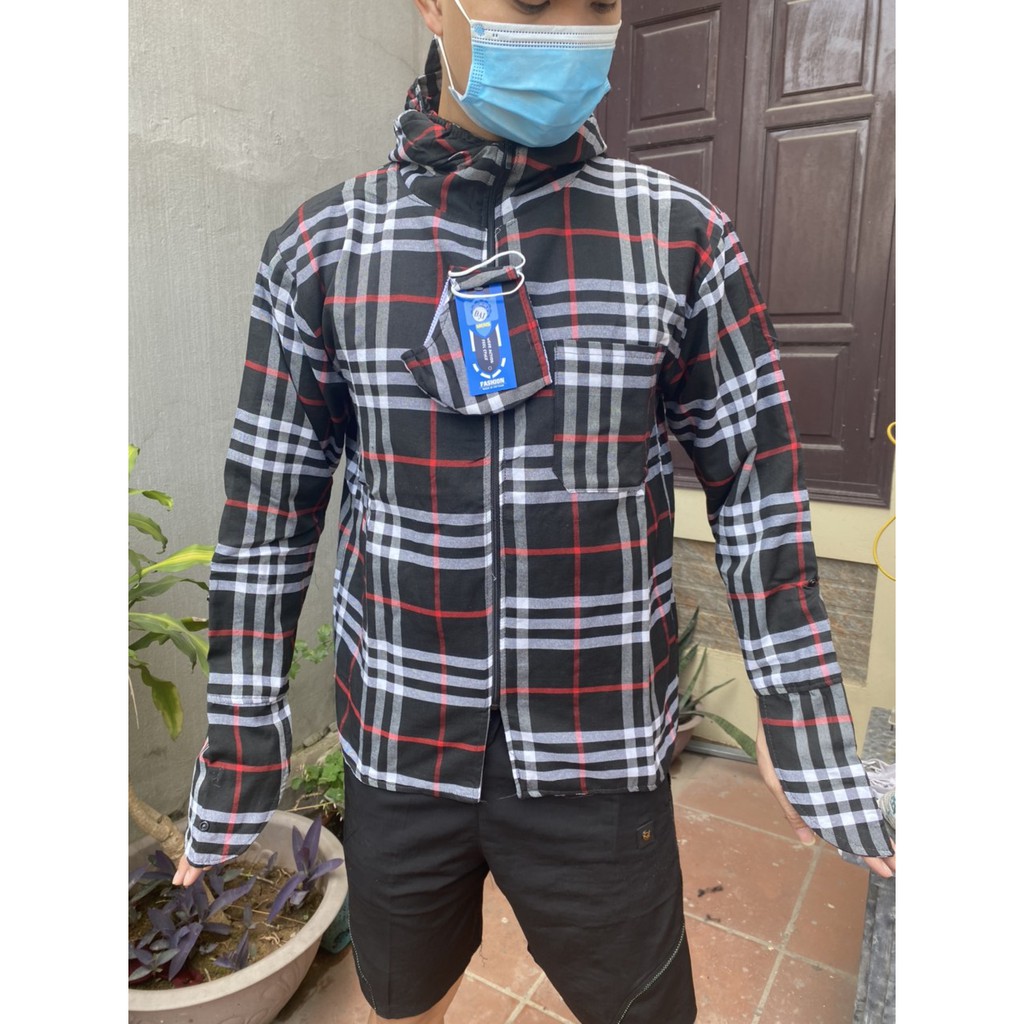 Áo Chống Nắng Kẻ Caro Nam Nữ 2 Lớp Tiện Dụng Chất Đẹp Đang Rất Hot 2021 | BigBuy360 - bigbuy360.vn