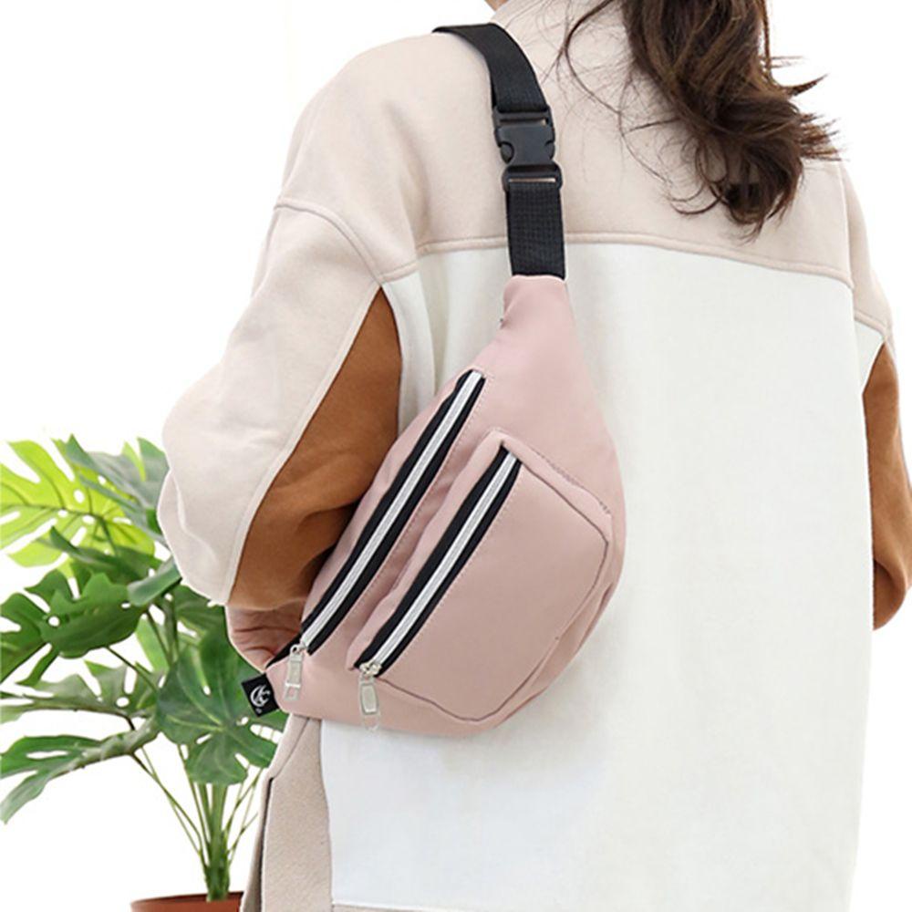 Túi Đeo Hông Vải Canvas Cỡ Lớn Phong Cách Hiphop Thời Trang