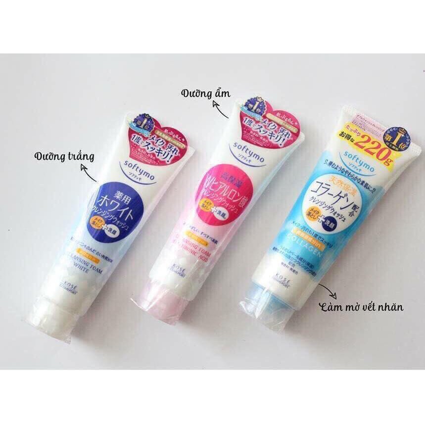 Sữa rửa mặt Kose Softymo Nhật Bản 220g | BigBuy360 - bigbuy360.vn