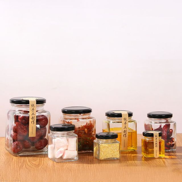 LỌ THỦY TINH VUÔNG ĐỰNG THỰC PHẨM 50ml 100ml 200ml 280ml 380ml 500ml 730ml | BigBuy360 - bigbuy360.vn