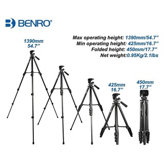 ❌Chân đế Tripod cho máy ảnh Benro T560 siêu chắc❌