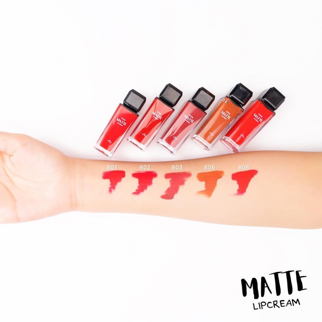 Son Kem Mịn Lì Vacosi Matte Lip Cream