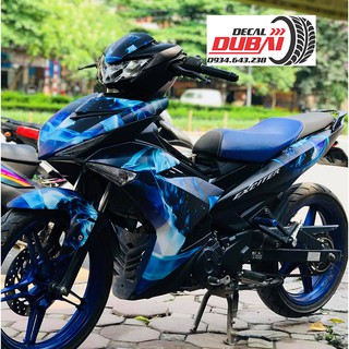 Tem Trùm Exciter 150 Xanh Đen nakroth liên quân