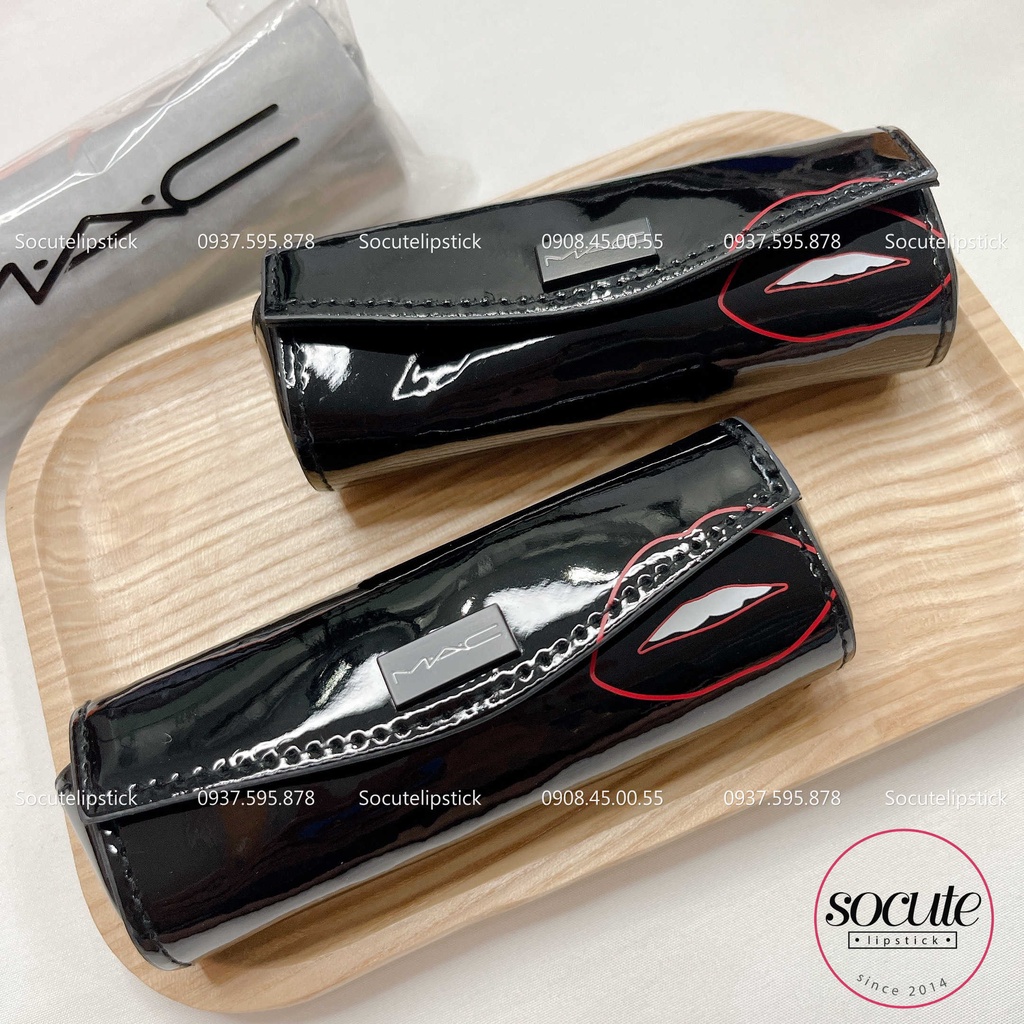 Case Hộp đựng son MAC Holiday Lip Case - Hàng Tặng Chính Hãng