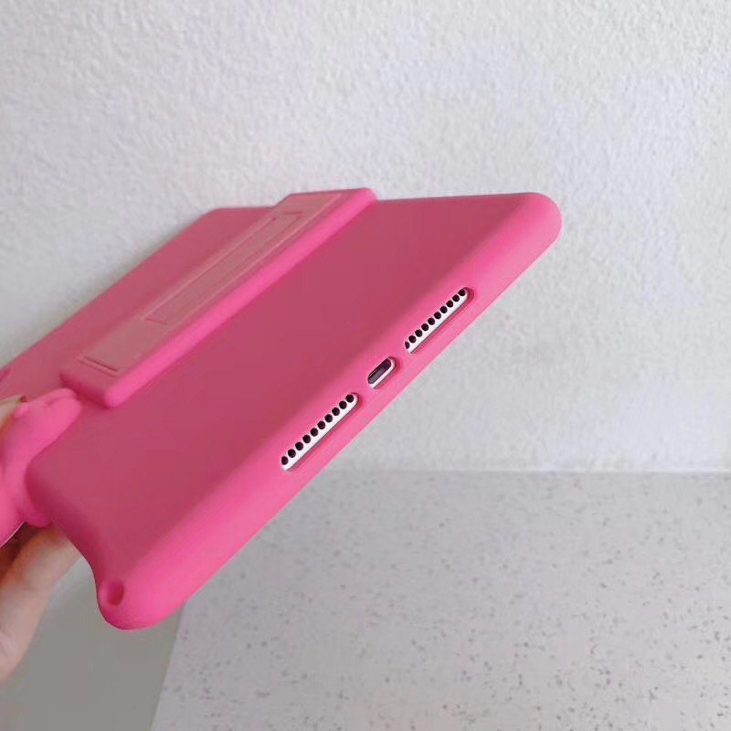 Ốp máy tính bảng silicone họa tiết xinh xắn có/ không có dây đeo dành cho IPAD 6 AIR 3 PRO 9.7/10.5 MINI 4 11 10.5 | BigBuy360 - bigbuy360.vn