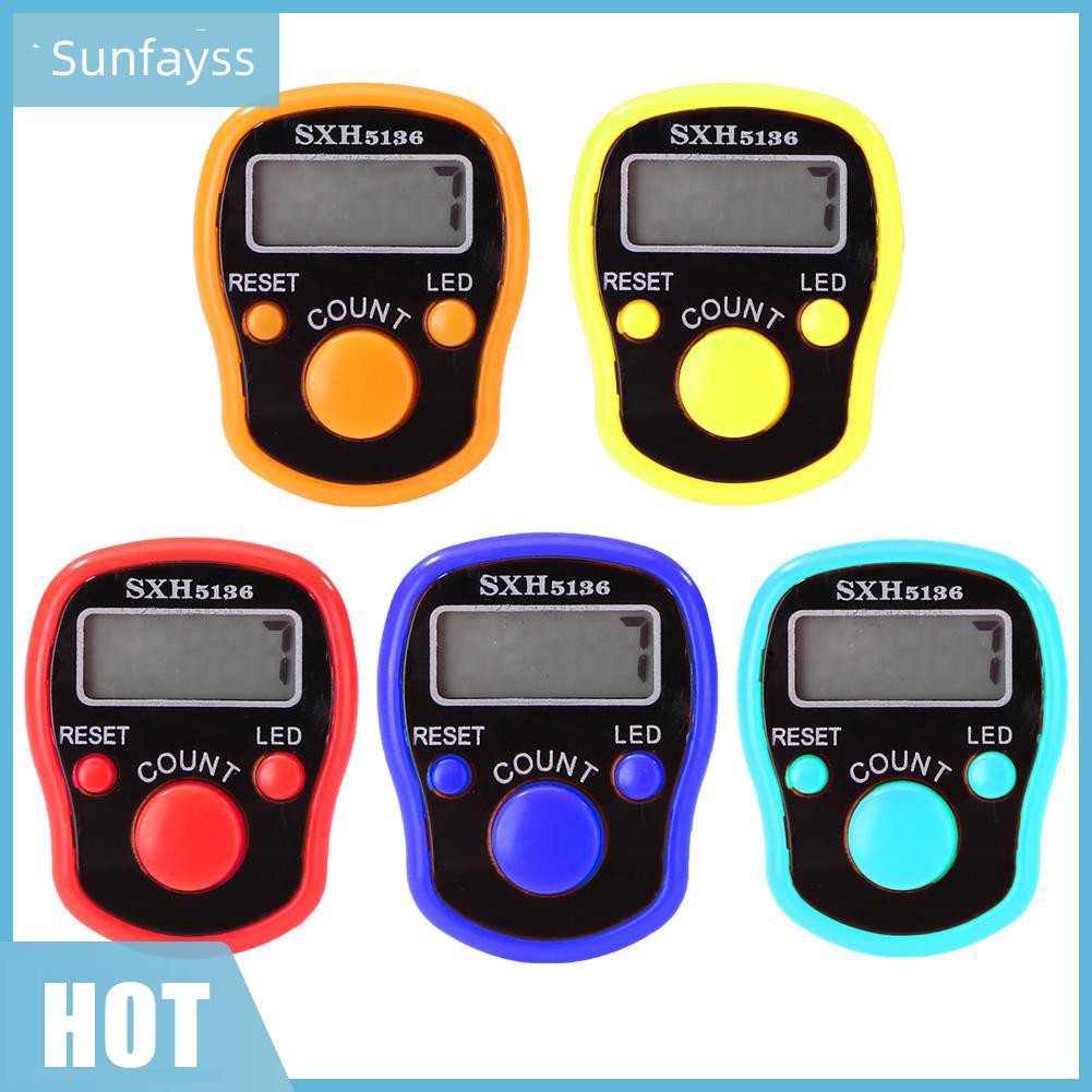 SF TALLY Máy Đếm Cầm Tay Màn Hình Lcd Có Đèn Led Tiện Dụng