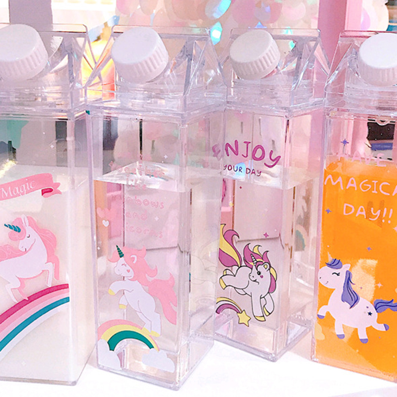 Bình Uống Nước In Hình Kỳ Lân Đáng Yêu