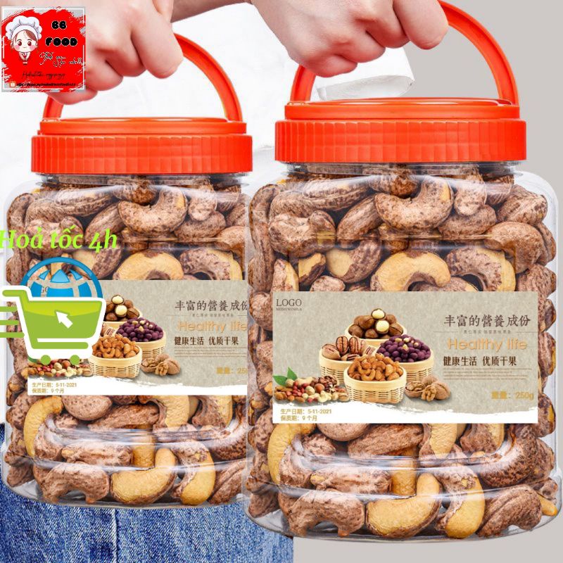 HẠT ĐIỀU rang muối vỏ lụa