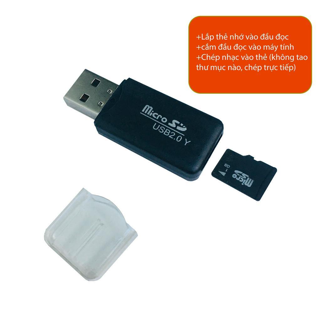 Máy nghe nhạc mp3 di động bỏ túi có hộp kèm tai nghe