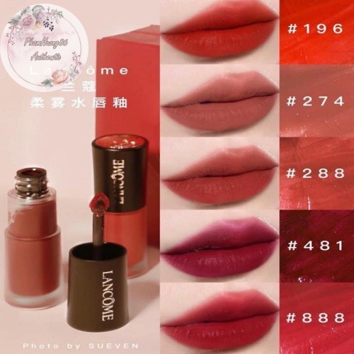 [Chính Hãng] Son Kem Lancôme L’Absolu Rouge Drama Ink Liquid Lipstick
