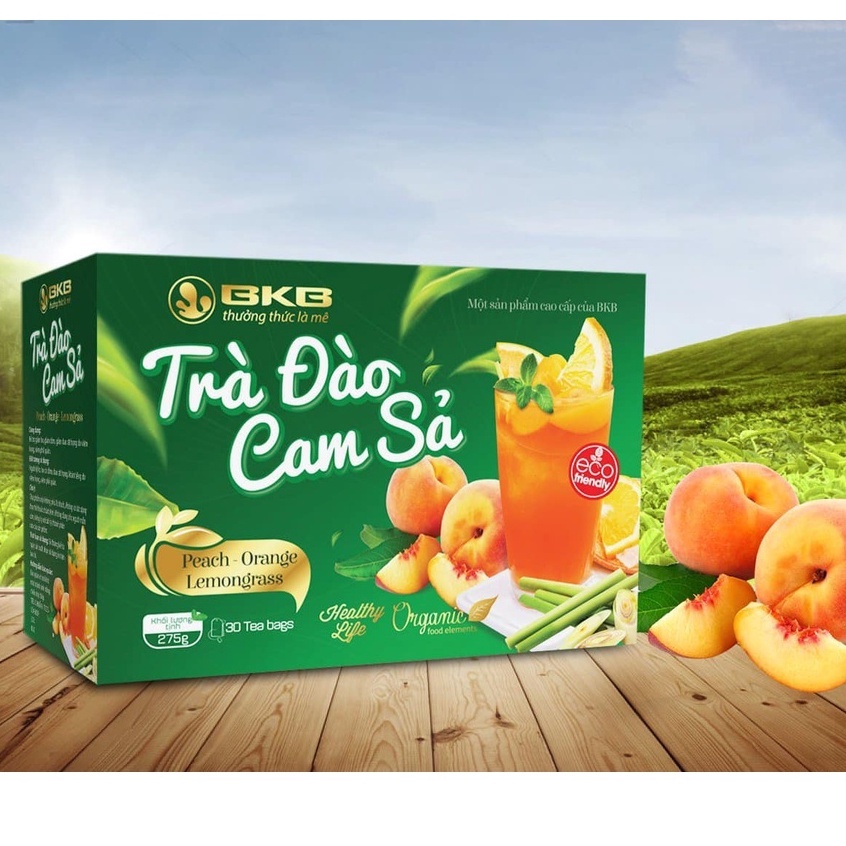Trà đào cam sả tiện dụng BKB 275g - phương án tối ưu cho món đào cam sả
