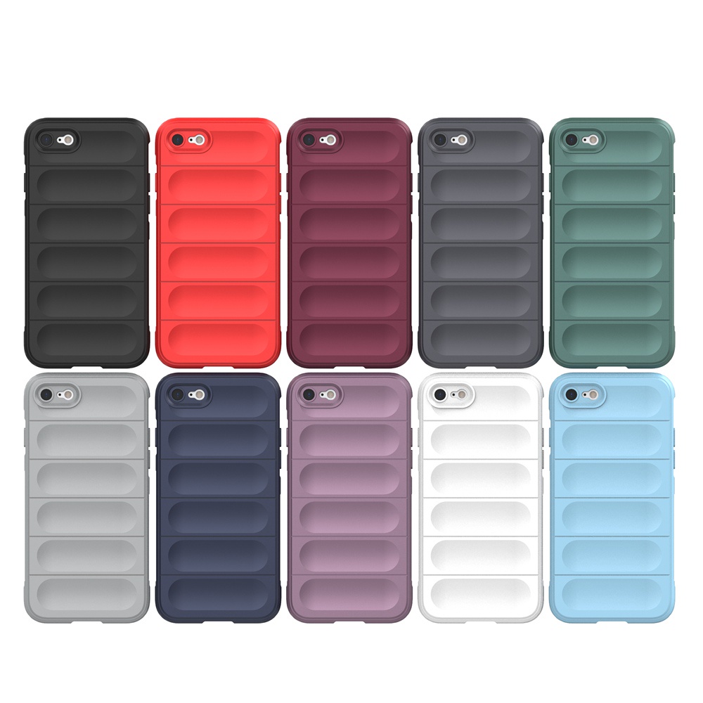 Ốp Điện Thoại Silicon TPU Mềm Có Túi Khí Chống Sốc Bảo Vệ Toàn Diện Cho iPhone SE 3 2 SE3 SE2 SE 2020 / 2022