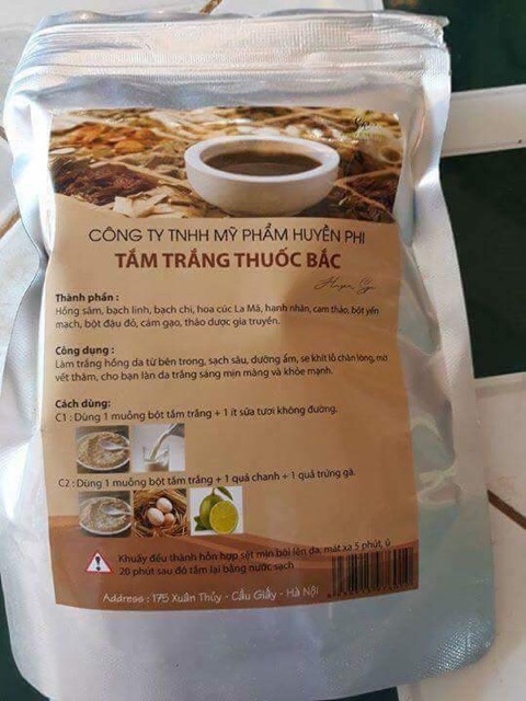 Tắm trắng thuốc bắc Hand made nhà làm 1 bịch 1 kg | BigBuy360 - bigbuy360.vn