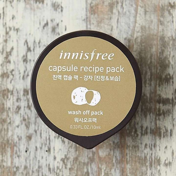 Mặt nạ ngủ & mặt nạ rửa Innisfree Capsule Recipe Pack 10g