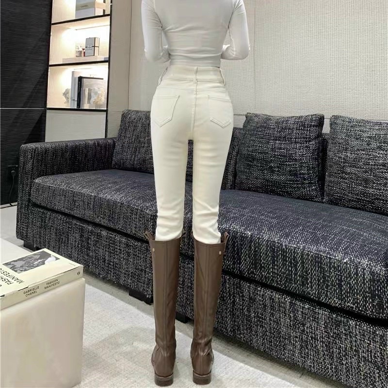 Quần jeans ôm tôn dáng cạp cao CD