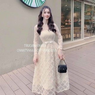 ĐẦM REN BI TÙNG XOÈ CAO CẤP