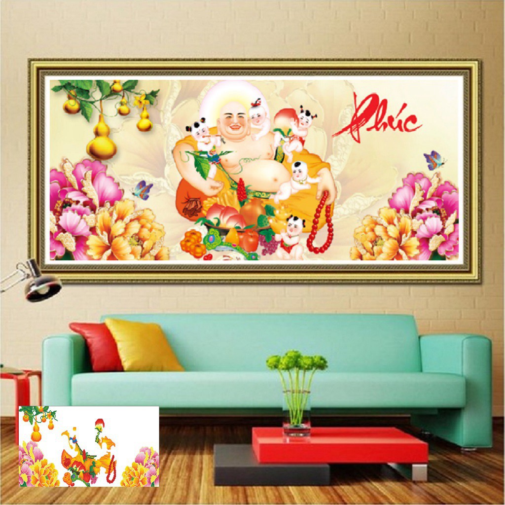 ❤FLASH SALE❤ Tranh đính đá Chữ Phúc LV193 KT:102*50cm