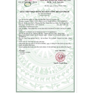 KẸO NGẬM VITAMIN C CON VỊT