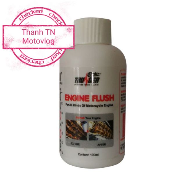 Súc động cơ Thunder Engine Flush 100ml