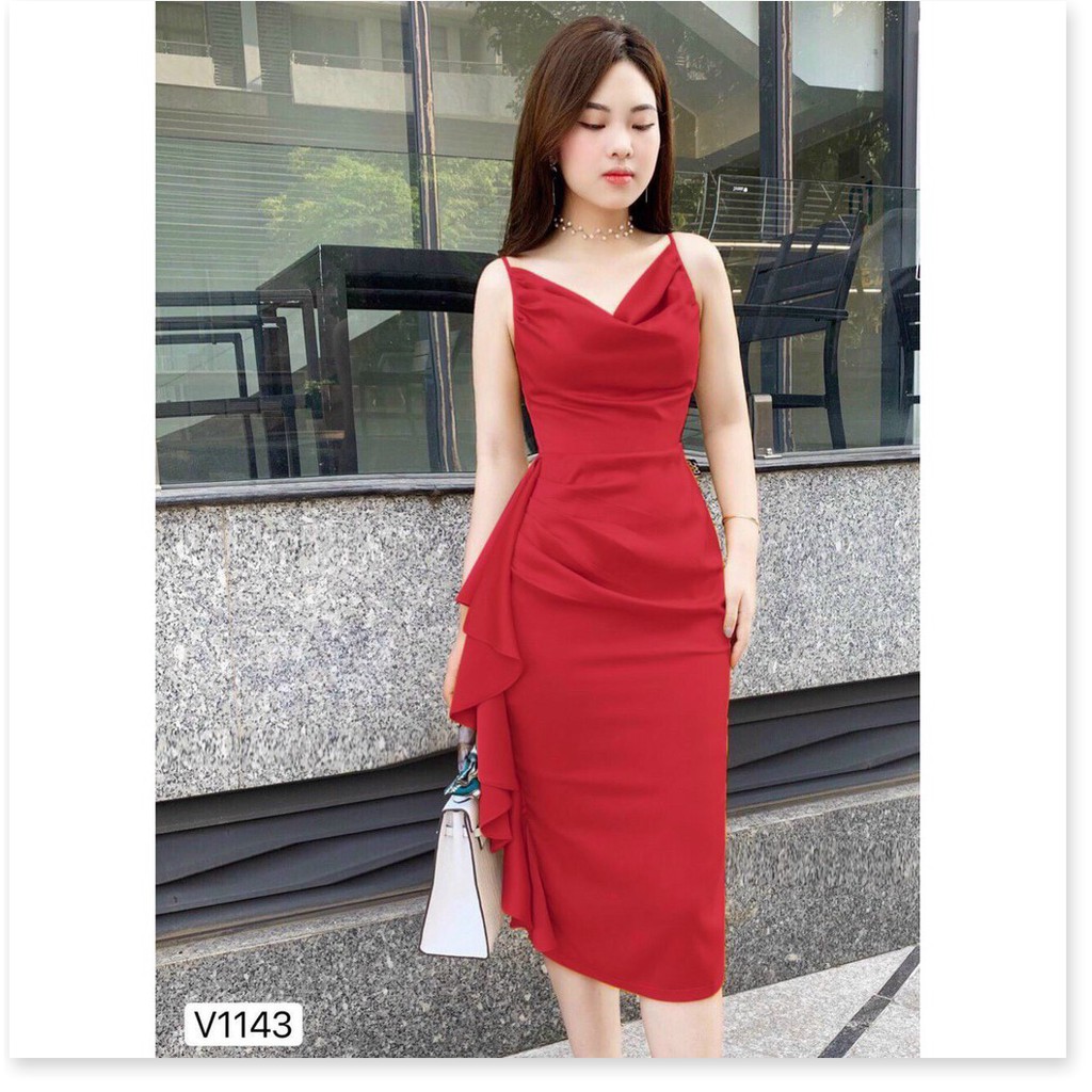 Đầm poly 2 da cực xinh siêu tôn dáng cho các chị em KOKO MI STORE