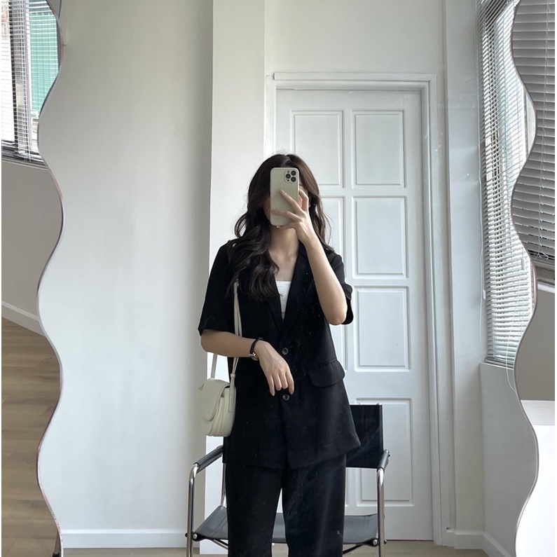 Set blazer thiết kế