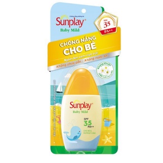 Kem chống nắng sunplay baby mild spf 35