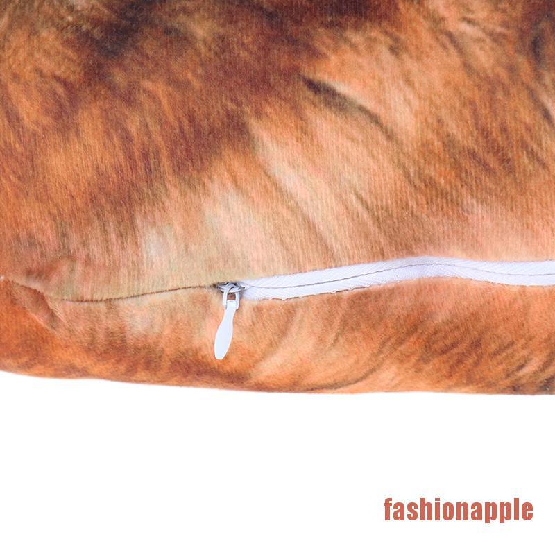 Gối Ngủ Vải cotton In Hoạt Hình Cún Cưng 3D Dễ Thương