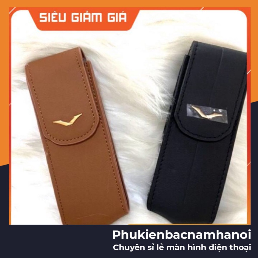 BAO DA VERTU SING S có nắp màu nâu, màu đen cực đẹp