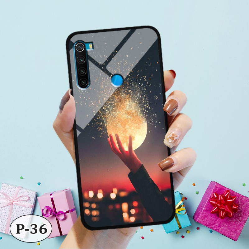 Ốp lưng kính Xiaomi Redmi Note 8- hình 3D