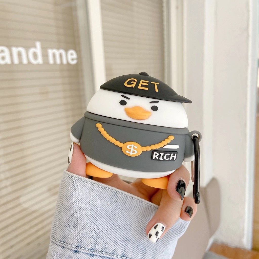 Case Airpod 1 2 3 Pro Vỏ Ốp Bọc Tai Nghe Airpod Hình Thú Nhiều Mẫu Dễ Thương Chất Liệu Silicon Dẻo - Apple Stores