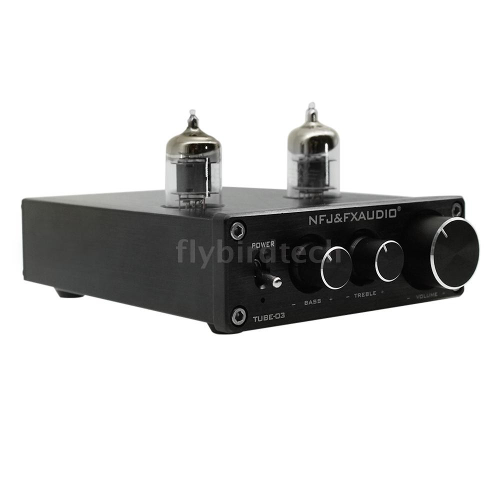 Máy khuếch đại FX-AUDIO TUBE-03 Mini âm thanh nổi 6k4 âm trầm có thể điều chỉnh RCA